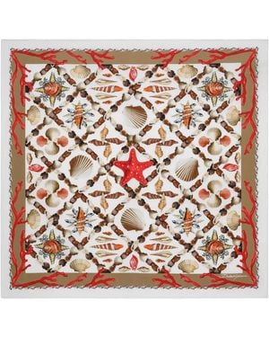 Dolce & Gabbana Silk Scarf - Pink