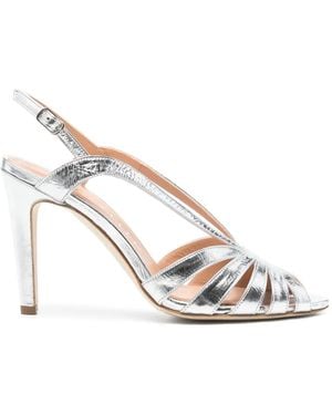 The Seller 90Mm Leather Sandals - White