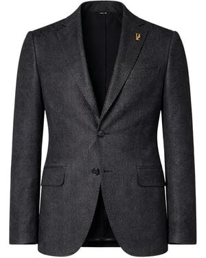 Pal Zileri Veste À Simple Boutonnage Et Plaque Logo - Black