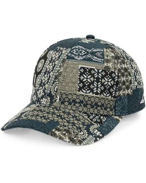 Les Deux Jacquard Baseball Cap - Green