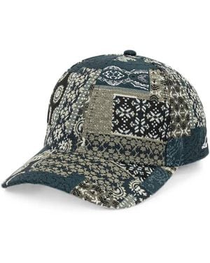 Les Deux Jacquard Baseball Cap - Green