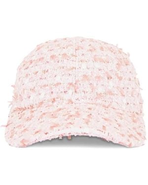 ROWEN ROSE Logo-Detail Cotton Baseball Cap - Pink