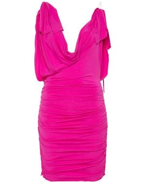 The Attico Fuchsia Mini Dress - Pink