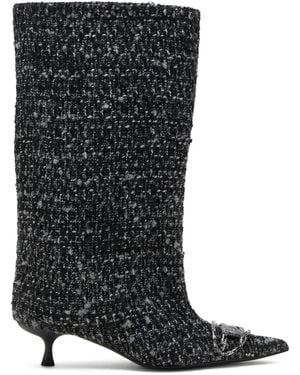 DIESEL D-Venus 40 Kb Tube Boots - Black