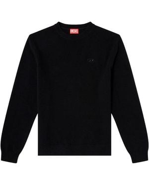 DIESEL ロゴ セーター - ブラック