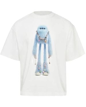 The Fluffadoos Blu T-Shirt - Blue