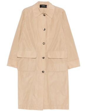 Cividini Eterna Flap-Pocket Coat - Natural