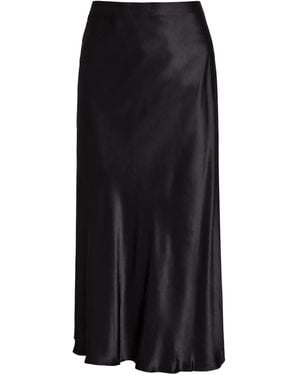 Rails Anya Slip Midi Skirt - Black