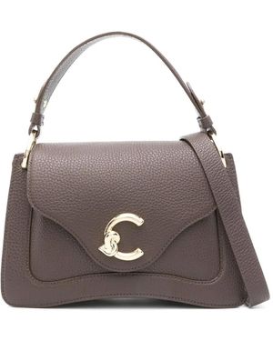 Coccinelle C-me ショルダーバッグ S - ブラウン