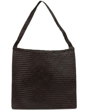 Dragon Diffusion Ars Leather Tote Bag - Black