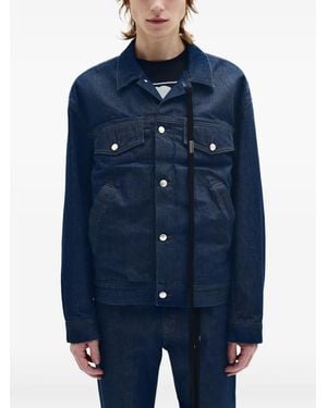 Ann Demeulemeester Patrick Denim Jacket - Blue