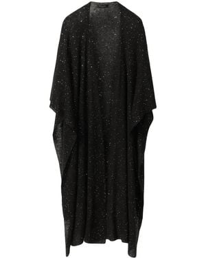 Fabiana Filippi Wool Blend Pocho - Black