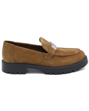 Tory Burch Leelee Lug Loafers - White