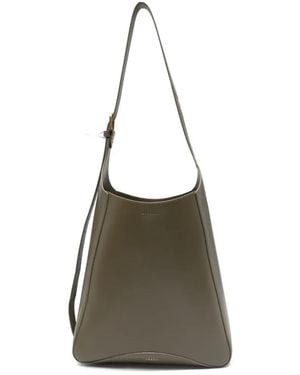Soeur Uma Leather Shoulder Bag - Natural