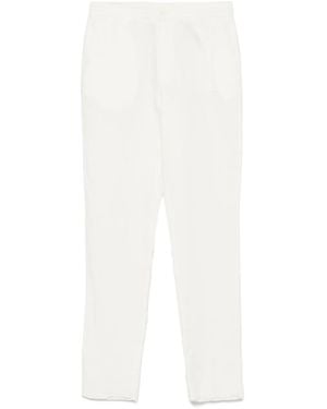 ZEGNA Linen Trousers - White
