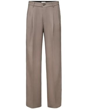 DRYKORN Relaxed Fit Pleated Pants - Grey