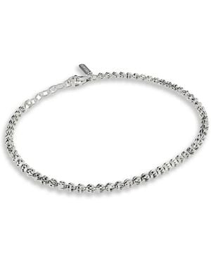 Desmo Pulsera Crystal 3 En Plata - Neutro