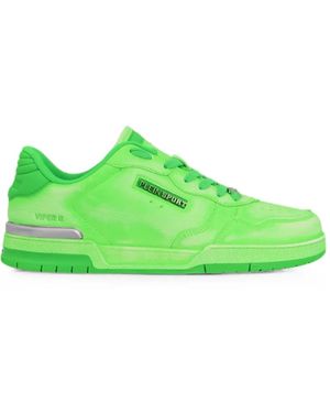 Philipp Plein Viper Ii Spray-Effect Sneakers - Green