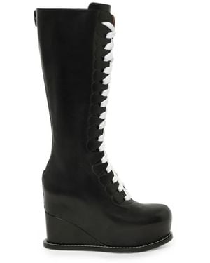 Givenchy Frida Platform Boots - Schwarz