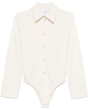 Nanushka Aliska Bodysuit - White
