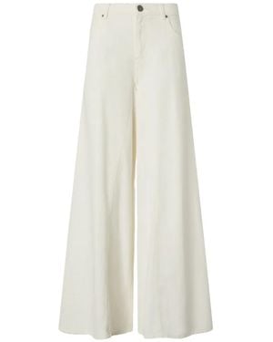 Pinko Vaqueros Anchos - Blanco