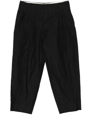 Comme des Garçons Pleated Trousers - Black