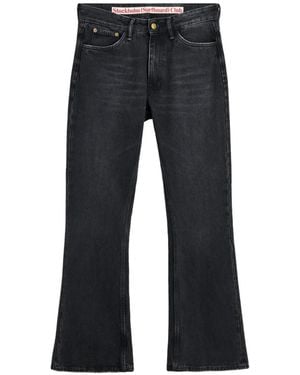 Stockholm Surfboard Club Five-Pocket Bootcut Jeans - Black