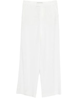 Blumarine Wide-Leg Trousers - White