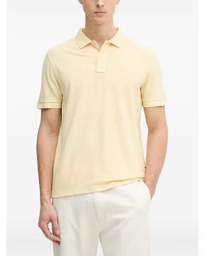 Joop! Ambrosian Logo-Embroidered Polo Shirt - Natural