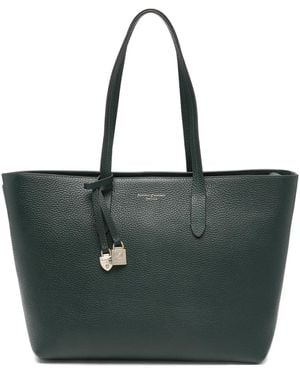 Aspinal of London Charm-Detail Tote Bag - Black