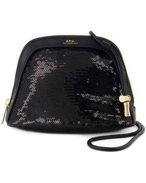 A.P.C. Ninon クラッチバッグ S - ブラック