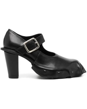 Comme des Garçons 95Mm Leather Mary Jane - Black