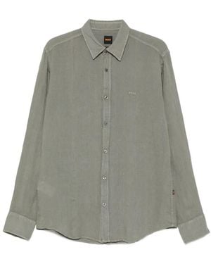 BOSS Regular-Fit Shirt - Gray