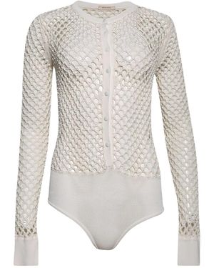 DIOTIMA Body Zora De Ganchillo - Blanco