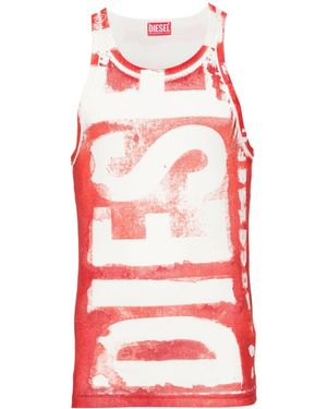 DIESEL T-lift-bisc Clothing - Red