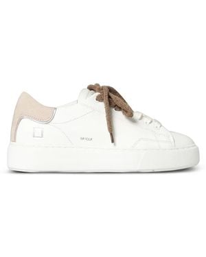 Date Baskets Sfera En Cuir - White