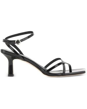 Aeyde Criss-Cross Strap Sandals - White