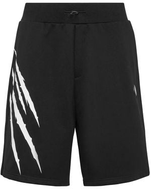 Philipp Plein Short Scratch - Noir
