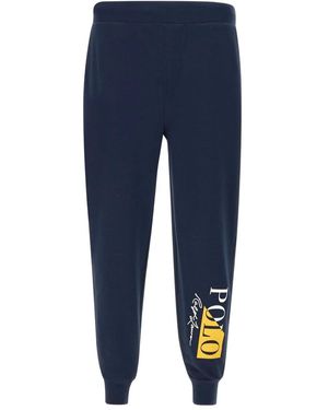 Polo Ralph Lauren Logo-print Track Pants - ブルー