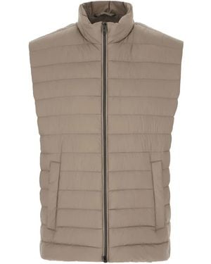 Herno Quilted Gilet - Brown