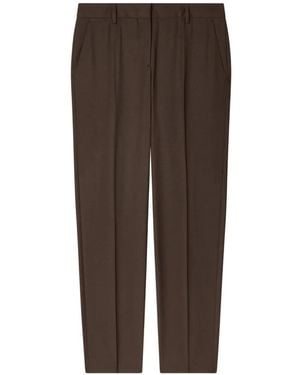 Paul Smith Pressed-Crease Tailored Trousers - Brown