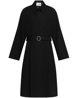Jil Sander Wool Coat - Black