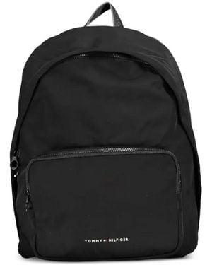 Tommy Hilfiger Zip-Pocket Backpack - Black