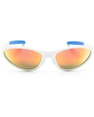 Marine Serre X Vuarnet Injected Visionizer Sonnenbrille - Pink