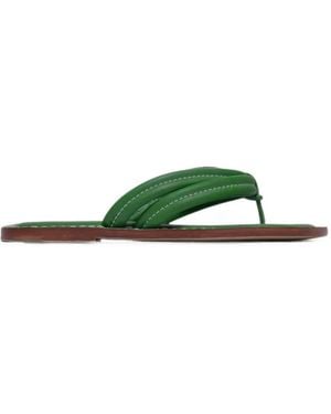Bernardo Miami Padded Thong Sandals - Green