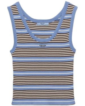 Women's Prada Sleeveless and tank tops | Lyst