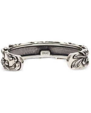 Versace Floral Bracelet - Metallic