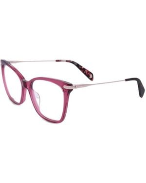 Kate Spade Teya Geometric-Frame Glasses - Purple
