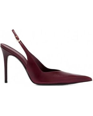 SCHUTZ SHOES Pointed-Toe Slingback Pumps - Purple