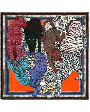 Bimba Y Lola Sjaal Met Print - Oranje